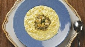 This simple soup can be made with fresh, frozen or canned corn. For an even richer texture, substitute ½ cup of heavy cream for the whole milk.