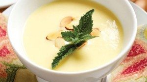 When it's cold outside, hot soup warms you up so chilled fruit soups make perfect sense in the summer, cooling your body when the sun beats down. Use this soup as a dessert, an appetizer or a really special way to start off breakfast.