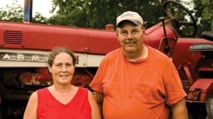 Paul and Marilyn Morrison raise hogs in western Ohio.