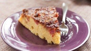 Have a quality boxed cake mix on hand during rhubarb season and this classic cake recipe (with a tart twist) can be ready in no time for dessert or a potluck dish.