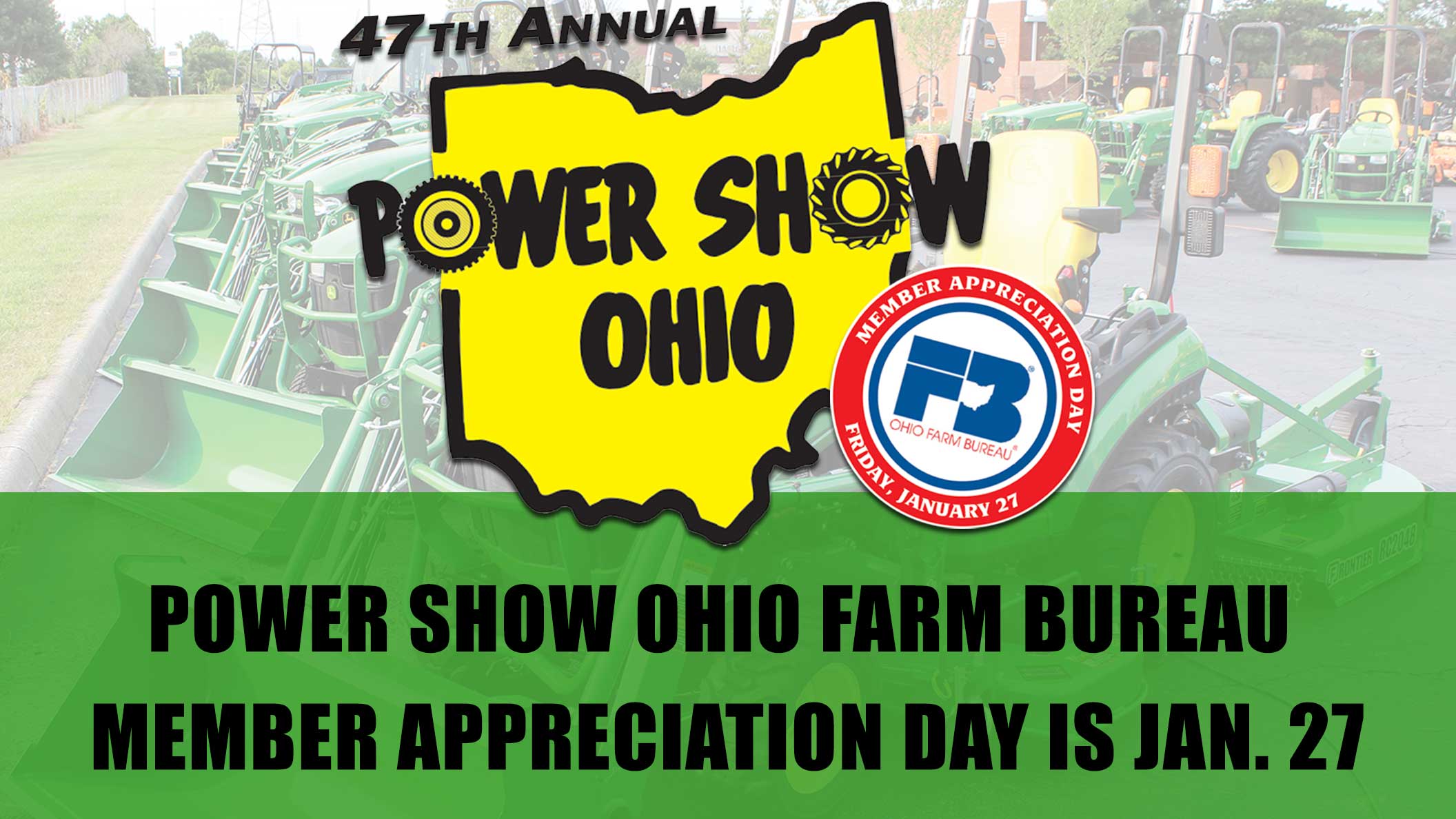 Visit Farm Bureau at Power Show Ohio Ohio Farm Bureau