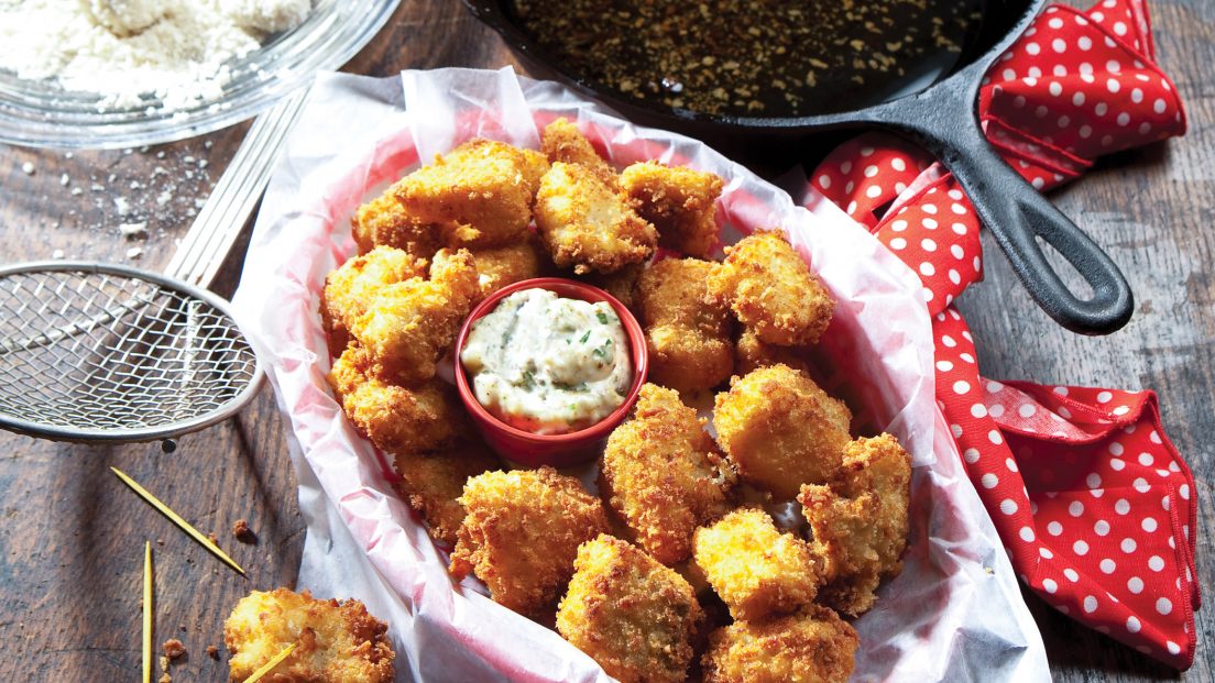Our Ohio Recipe Crispy Walleye Bites with Remoulade Sauce