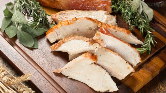 Roast turkey with Herb Butter