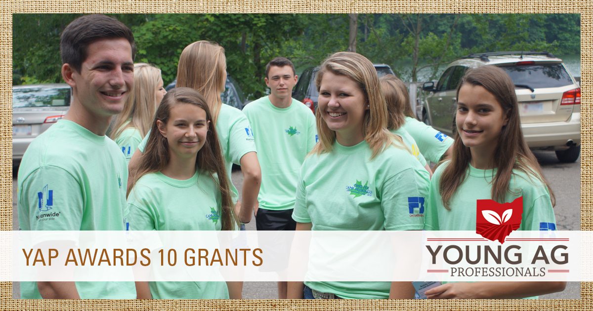 Young Ag Professionals awards 10 grants Ohio Farm Bureau