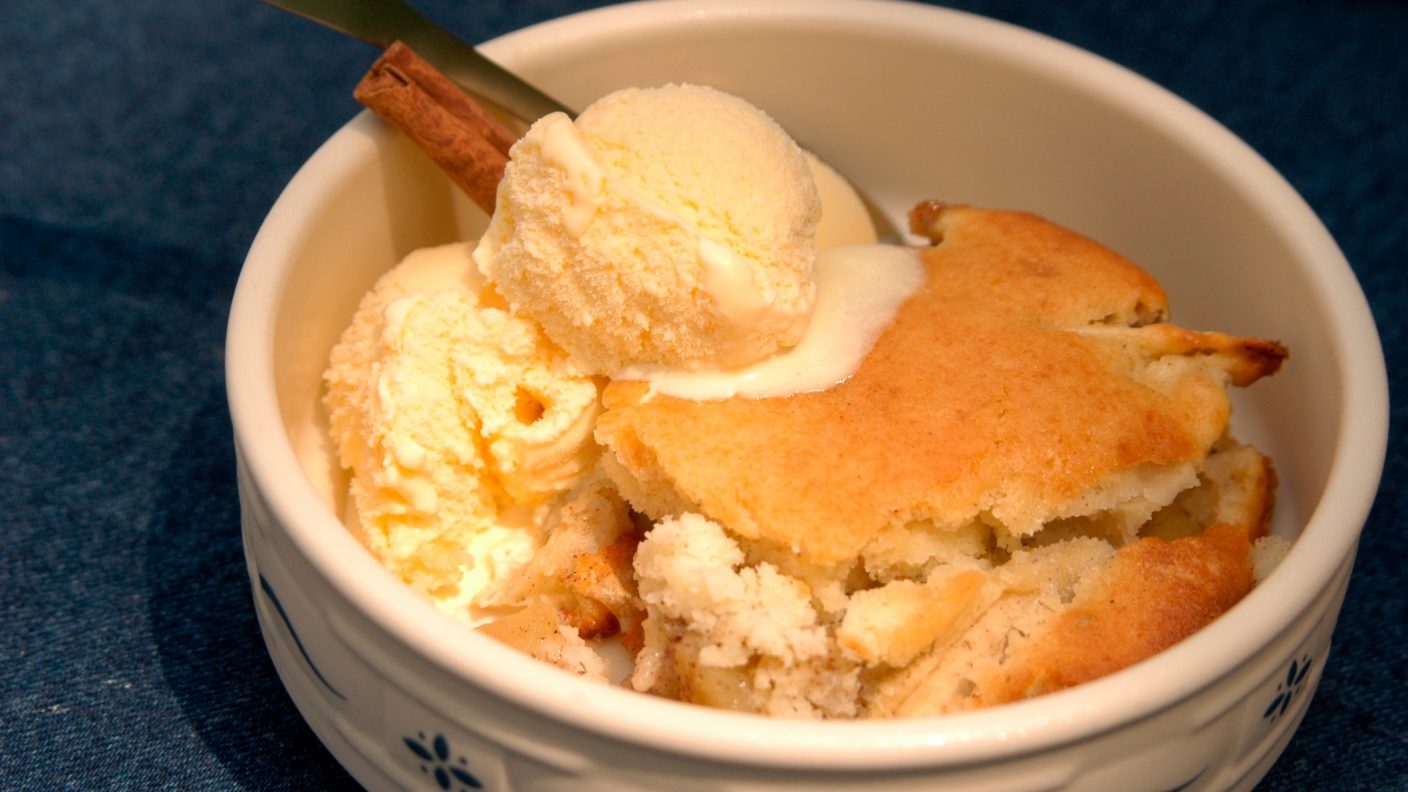 Our Ohio Recipe Apple Batter Pudding