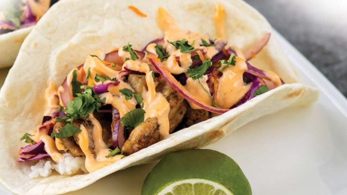 Our Ohio Recipe: Chicken Tacos with Mango Slaw