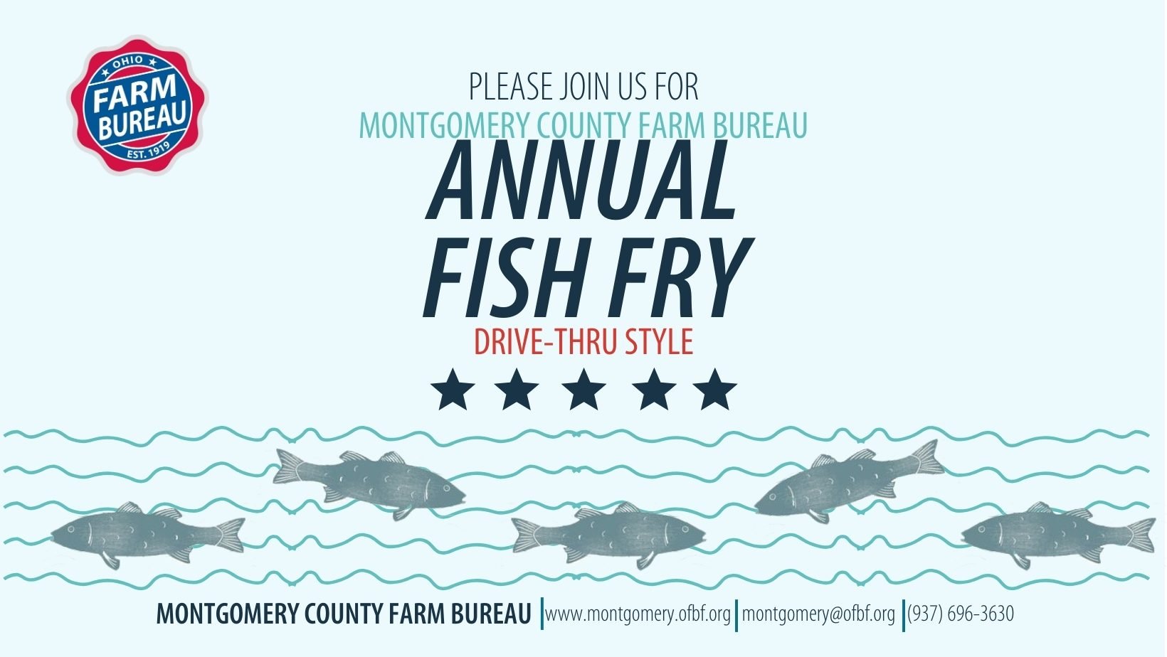 Membership Kickoff & Annual Fish Fry (Drive Thru Style) Ohio Farm Bureau