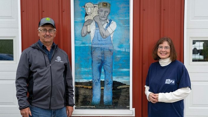 LovaLand Farm Jerry and Lova Ebbert. May 5, 2021.