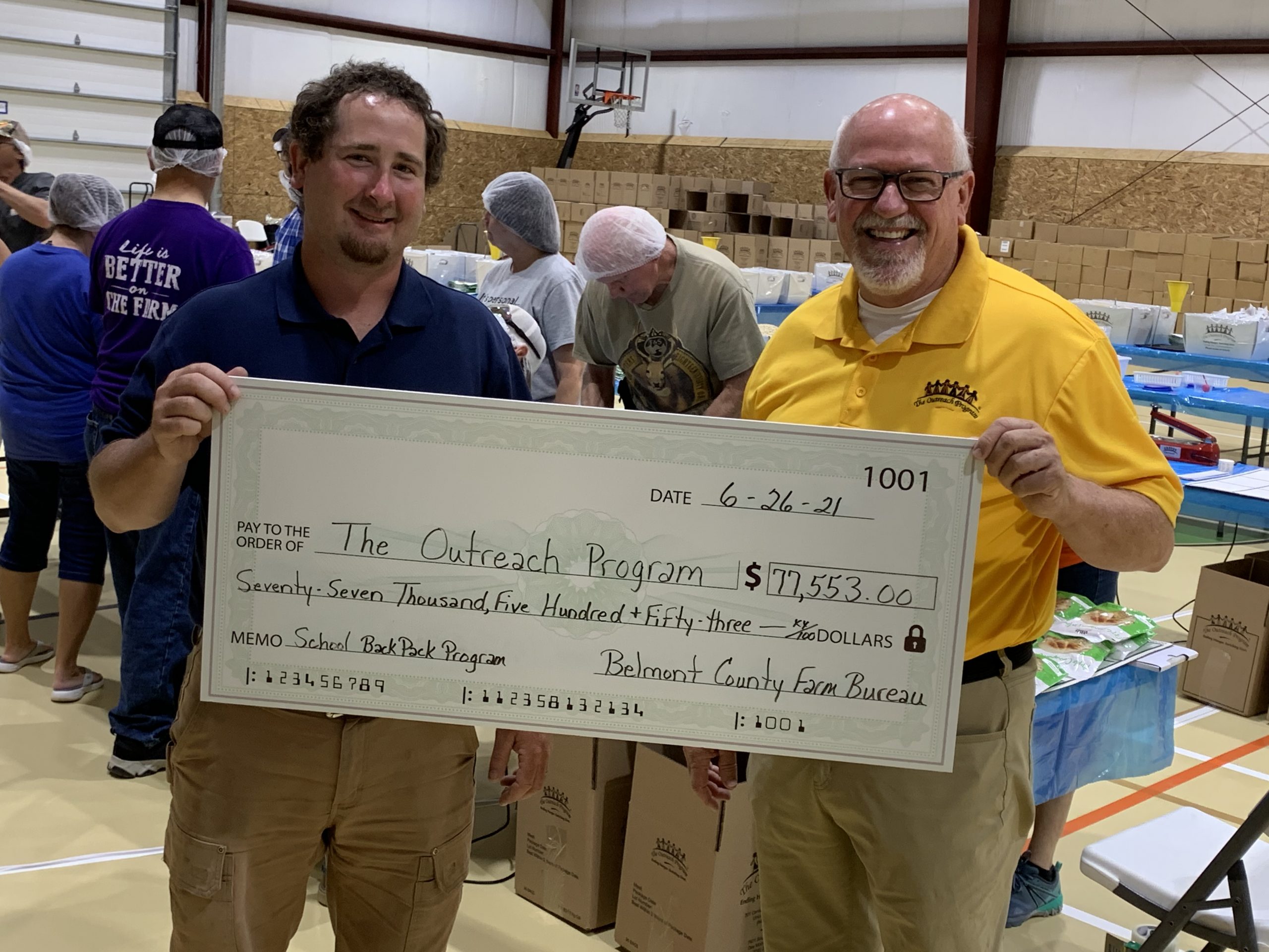 Belmont County Farm Bureau backpack program success - Ohio Farm Bureau