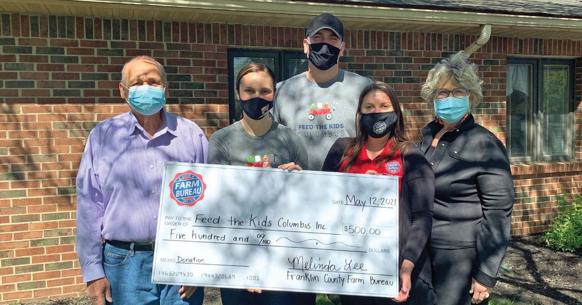 Feed the Kids Columbus donation Ohio Farm Bureau