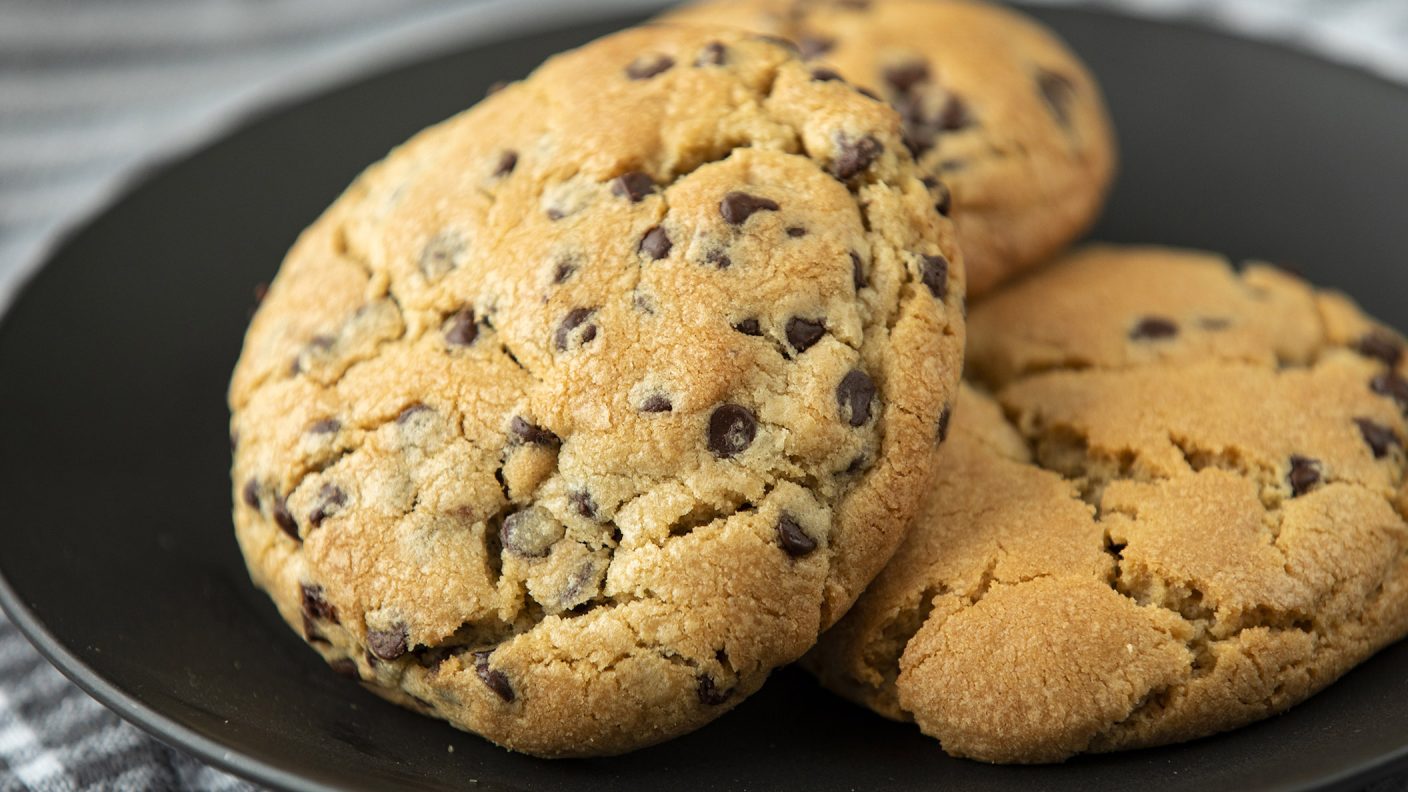 Our Ohio Recipe Chocolate chip cookies stuffed with peanut butter cups