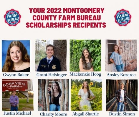 2022 Montgomery County Scholarship winners