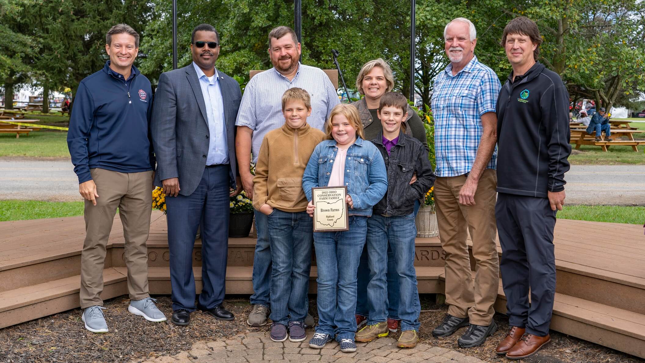 Local resident Nathan Brown recognized for farm conservation Ohio