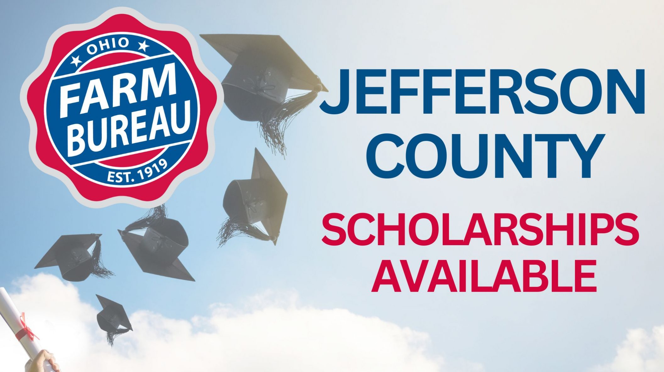Jefferson County Farm Bureau offering 2023 scholarships Ohio Farm Bureau