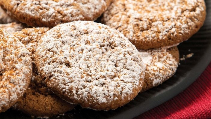 5 spice ginger cookies