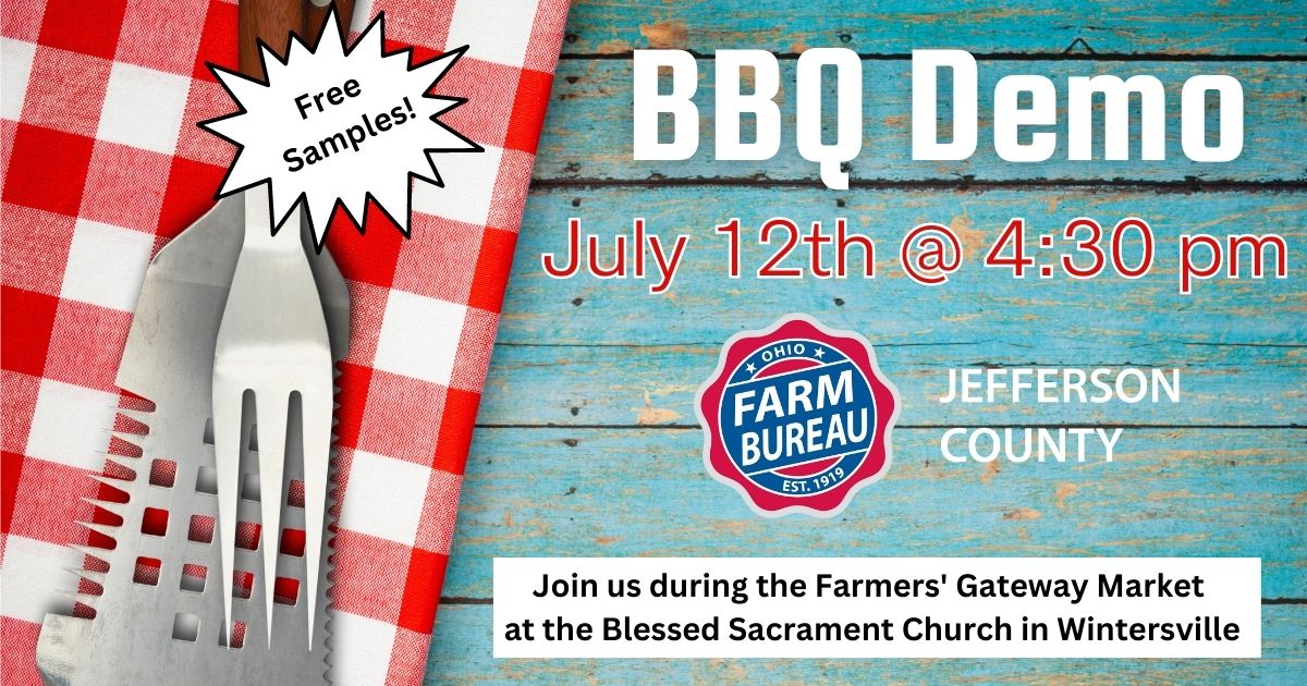 Jefferson County BBQ Demo - Ohio Farm Bureau