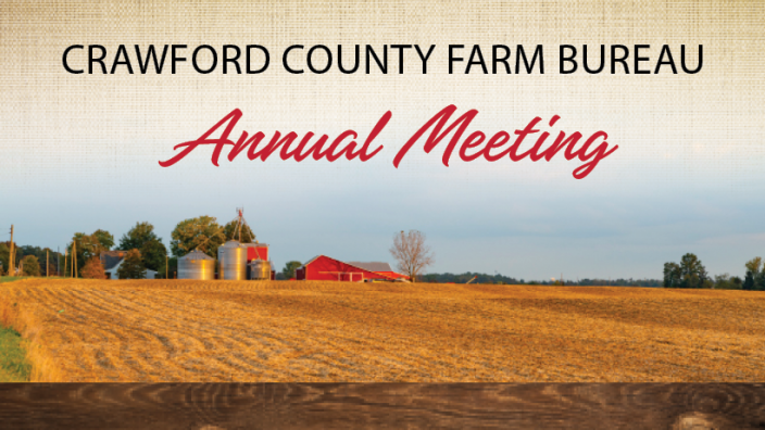 Crawford County Annual Meeting set for Sept. 12