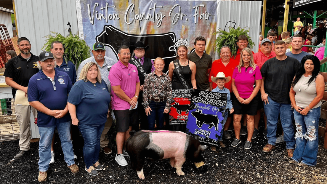Vinton County Fair Sale purchases - Ohio Farm Bureau