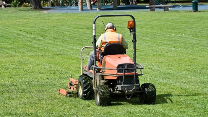 avoid mowing incidents