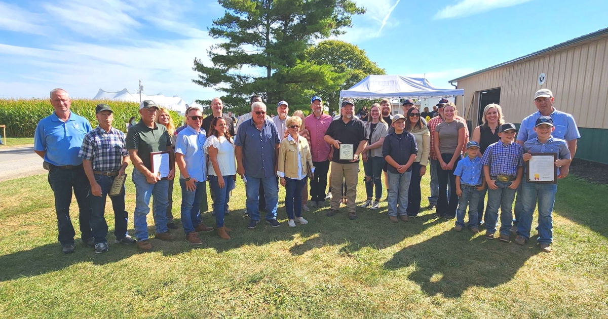 Ohio's top conservation farmers honored Ohio Farm Bureau