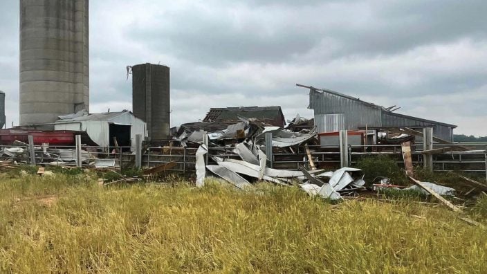 Ottawa County Ohio tornado damage 2023