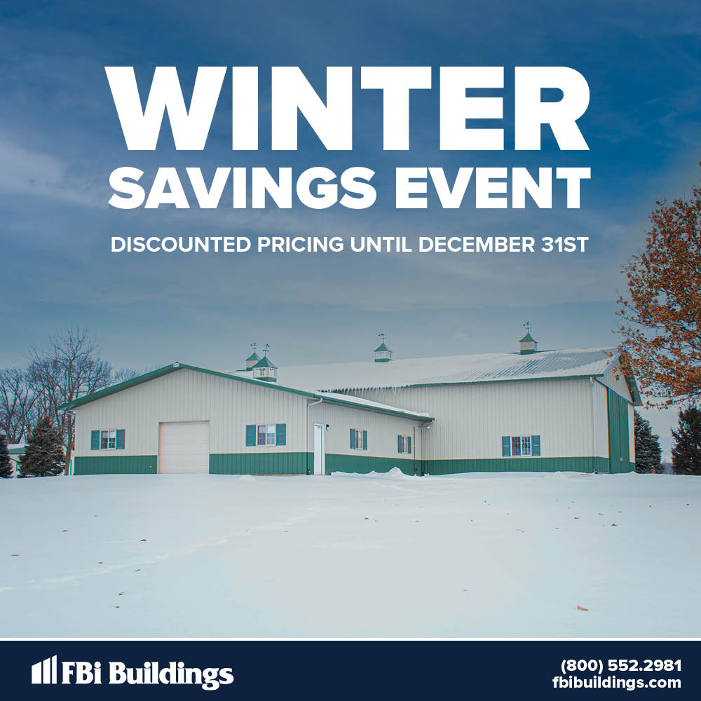 FBi Buildings December winter savings event 2023