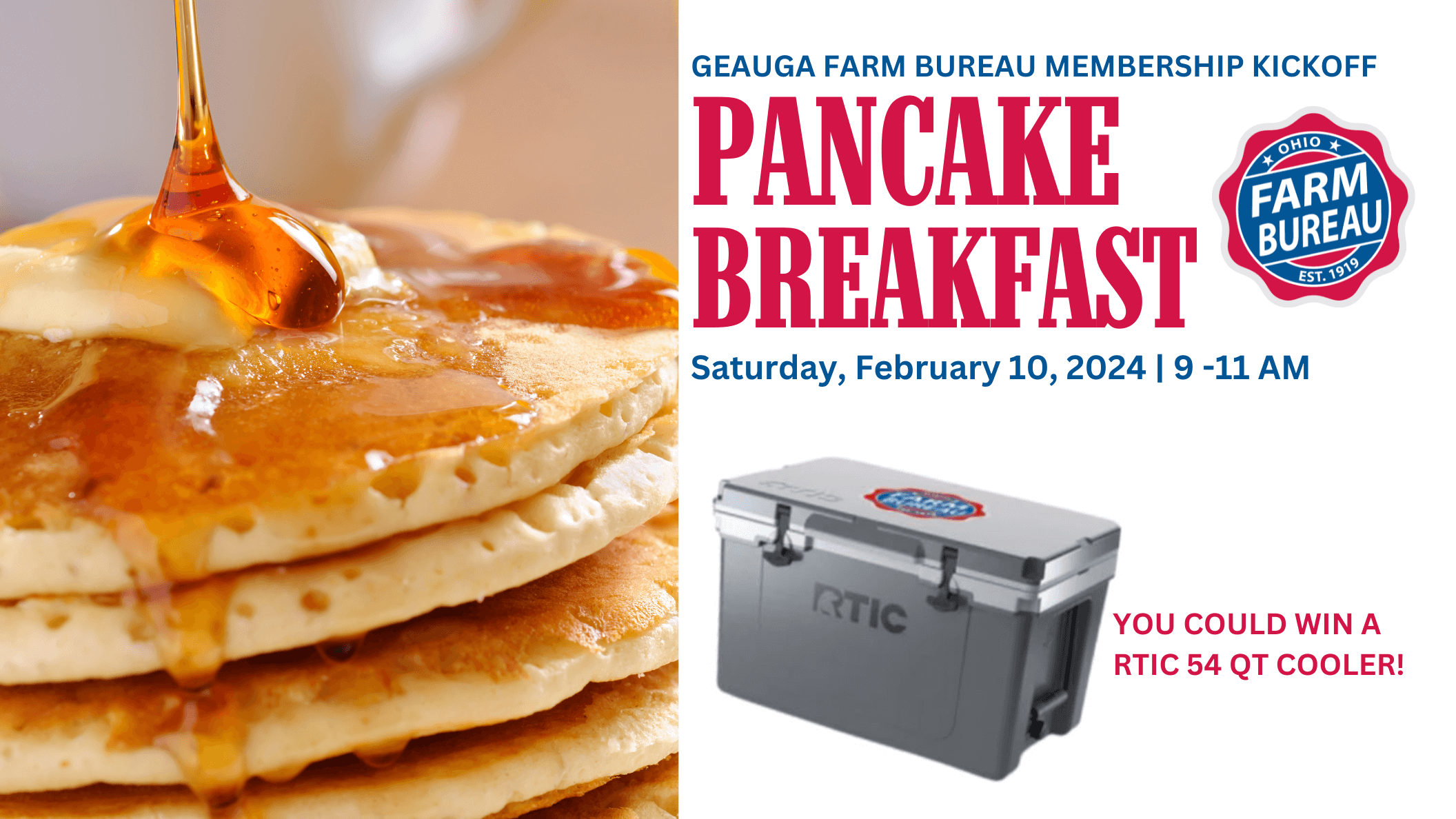 Geauga Farm Bureau Pancake Breakfast Ohio Farm Bureau