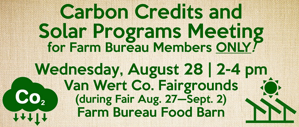 Van Wert Carbon and Solar Meeting