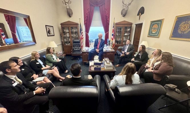 Several Young Ag professionals and AgriPOWER members meet with Congressman Bob Latta in Washington, D.C.