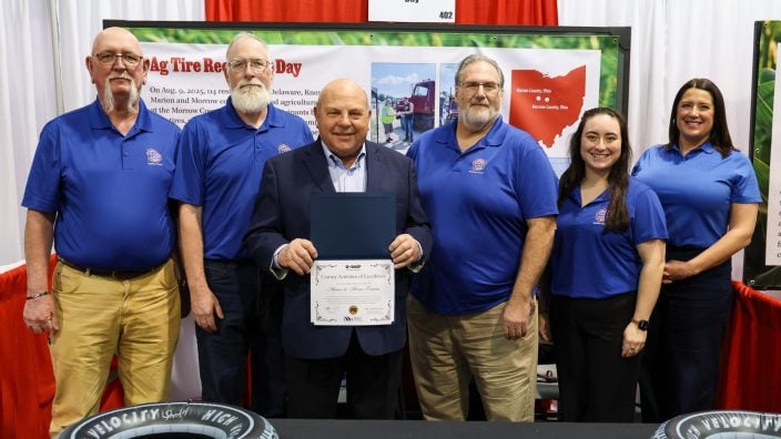 Marion and Morrow County Ag Tire Recycling