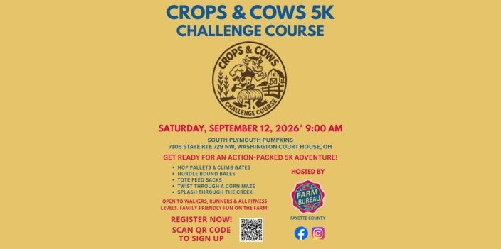Crops & Cows 5k Challenge Course