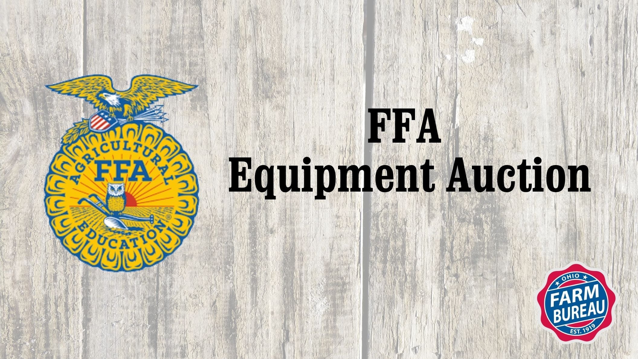FFA Equipment Auction